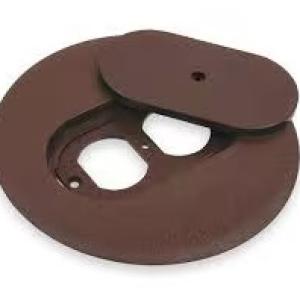 FBCB FLOOR BOX COVER 5.75IN/BROWN