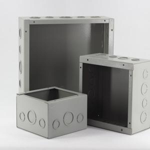 Flush Type Cover Electrical Steel Indoor Junction Box Power Coated Metal Pull Box