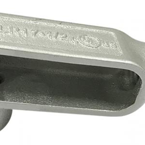 Malleable LR conduit body without cover and gasket Malleable LR conduit body without cover and gasket