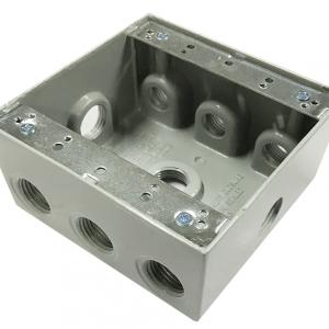 Two Gang Weatherproof Outlet Box Two Gang Weatherproof Outlet Box
