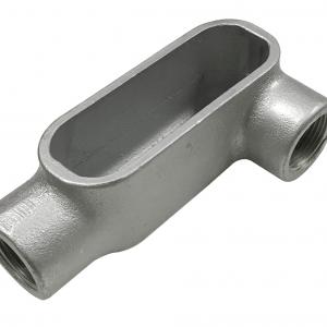 Malleable LL conduit body without cover and gasket